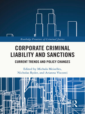 cover image of Corporate Criminal Liability and Sanctions